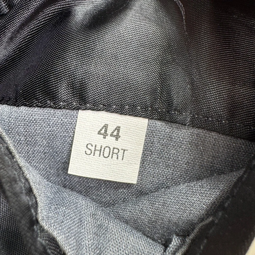 Strathmore Anderson Little Mens Blazer 44 Short Silk Double Breasted Herringbone